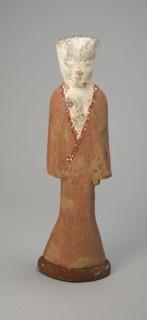 Female Attendant (Tomb Figurine), Western Han dynasty (206 B.C.–A.D. 9), c. 2nd century B.C.,