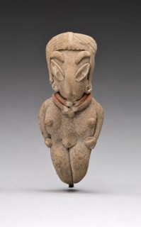 Standing Female Figurine, 500/300 B.C., Chupícuaro, Guanajuato or Michoacán, Mexico, Chupícuaro,