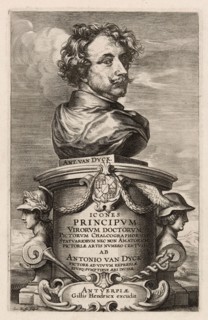 Title Page from the Iconography, 1645, Jacob Neeffs (Flemish, 1610-c. 1660), after Anthony van Dyck