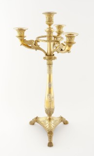 Four Light Candelabrum (one of a pair), 1809/19, Martin-Guillaume Biennais, French, 1764-1843,