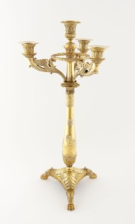 Four Light Candelabrum (one of a pair), 1809/19, Martin-Guillaume Biennais, French, 1764-1843,