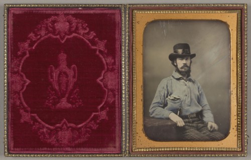 Untitled, c. 1850, American, 19th century, United States, Daguerreotype, 14 x 10.8 cm (plate), 15.1