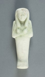 Shabti, Third Intermediate Period, Dynasties 21–22 (about 1069–715 BC), Egyptian, Egypt, Faience,