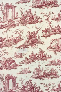 Le Mouton Chéri (Furnishing Fabric), c. 1785, Engraved by Louis marin Bonnet (French, 1736-1793)