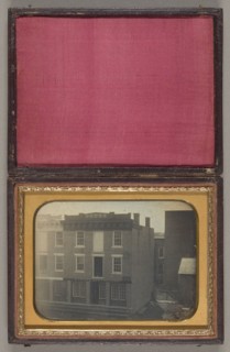 S. P. Peck Apothecary, 1839/60, American, 19th century, United States, Daguerreotype, 8 x 10.8 cm