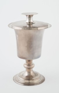 Chalice and Paten, 1639, London, England, London, Silver, H. 27.3 cm (10 3/4 in.)