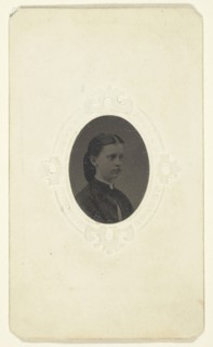 Untitled (Portrait of a Girl), 1840–1900, American, active late 19th century, United States,