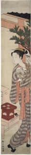 The Tea Stall, Kagiya Osen, c. 1769, Suzuki Harunobu ?? ??, Japanese, 1725 (?)-1770, Japan, Color