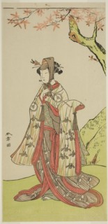 The Actor Iwai Hanshiro IV as Princess Sakura (Sakura Hime) in the Play Wada Sakamori Eiga Kagami,