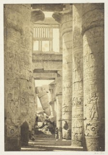 Interior of the Hall of Columns, 1857, printed 1862, Francis Frith, English, 1822–1898, England,
