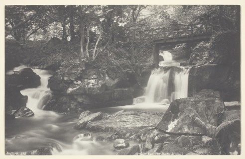 Glen Lyn, the Rustic Bridge, 1860/94, Francis Bedford, English, 1816–1894, England, Gelatin silver