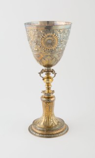 Standing Cup, 1607, Marked AB, London, England, London, Silver gilt, H. 31.8 cm (12 1/2 in.)