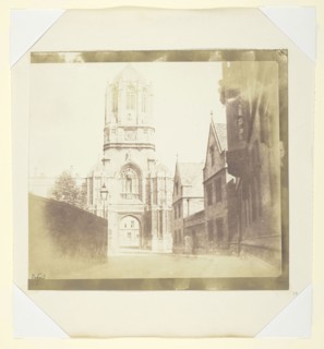Gate of Christchurch, Oxford, c. 1844, William Henry Fox Talbot, English, 1800–1877, England,