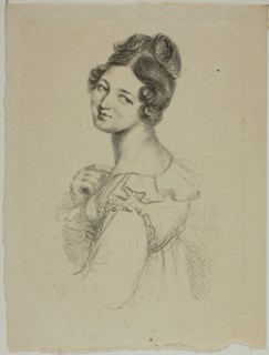 Portrait of Madame Giacomelli, 1817–20, Dominique-Vivant Denon, French, 1747-1825, France,