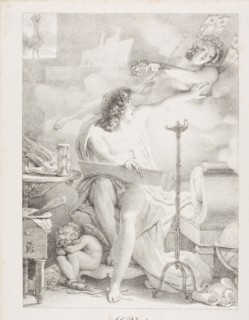 Vigilant One, 1816, Pierre Guérin (French, 1774-1833), printed by Gottfried Engelmann (French,