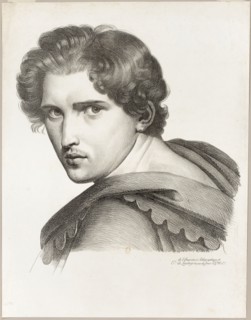 Expressive Head, 1816/18, Artist unknown (French, early 19th century), printed by Comte de Charles