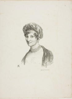 Portrait of a Woman in a Turban, n.d., Jean Antoine Laurent (French, 1763-1832), printed by Comte