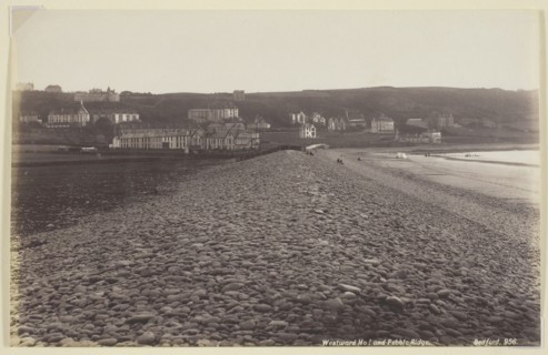 Westward Ho and Pebble Ridge, 1860/94, Francis Bedford, English, 1816–1894, England, Albumen print,