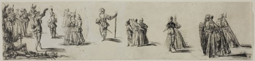Sketches of Ladies and Gentlemen, Dancers, n.d., Imitator of Jean Antoine Watteau, French,