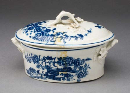 Butter Tub, c. 1760, Worcester Porcelain Factory, Worcester, England, founded 1751, Worcester,