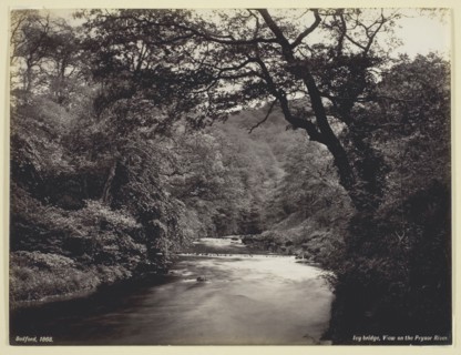 Ivy Bridge, View on the Prysor River, 1860/94, Francis Bedford, English, 1816–1894, England,