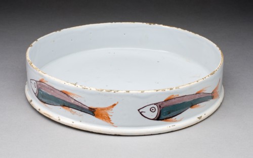 Char Pot, 1750/70, Manufactured by Old Haymarket Pottery, Liverpool, England, Liverpool, Tin-glazed