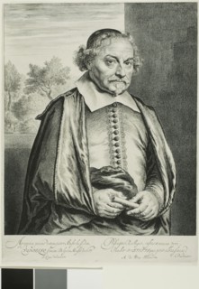 Joost van den Vondel, 1644/50, Jan Lievens, Dutch, 1607-1674, Holland, Etching and engraving in