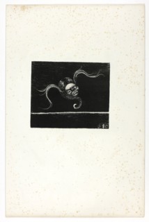 Untitled, plate from Je regardais et je vis…, 1896, Jean de Caldain (French, 19th century), in