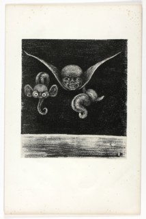 Untitled, plate from Je regardais et je vis…, 1896, Jean de Caldain (French, 19th century), in