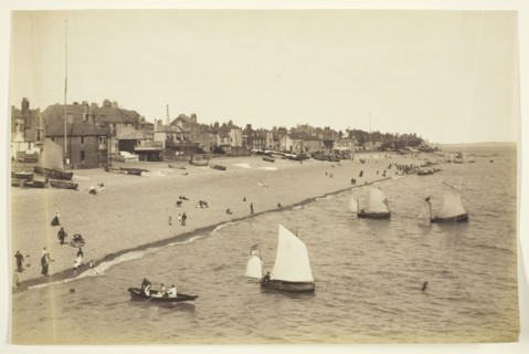 Untitled (North Parade, Deal), 1850–1900, English, 19th century, England, Albumen print, 18.6 × 28