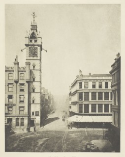 High Street from the Cross, 1868, Thomas Annan, Scottish, 1829–1887, Scotland, Photogravure, plate