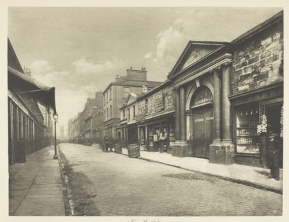 King Street, City, 1868, Thomas Annan, Scottish, 1829–1887, Scotland, Photogravure, plate 22 from