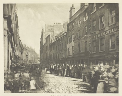 Saltmarket from Bridgegate, 1868, Thomas Annan, Scottish, 1829–1887, Scotland, Photogravure, plate