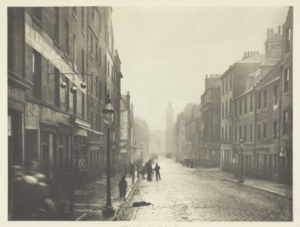 High Street from College Open, 1868, Thomas Annan, Scottish, 1829–1887, Scotland, Photogravure,