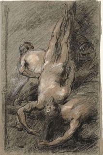 Martyrdom of Saint Peter, 1863, Jean Baptiste Carpeaux (French, 1827-1875), after Anthony van Dyck