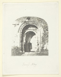 Furness Abbey, c.1853/58, William Henry Fox Talbot, English, 1800–1877, England, Photoglyphic