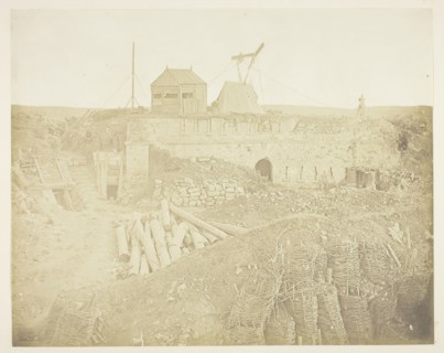 The Malakoff Tower, 1855, James Robertson, Scottish, c. 1813–d. after 1881, Scotland, Albumen