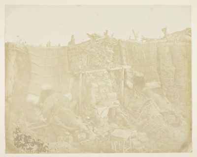 Russian Barrack Battery, 1855, James Robertson, Scottish, c. 1813–d. after 1881, Scotland, Albumen