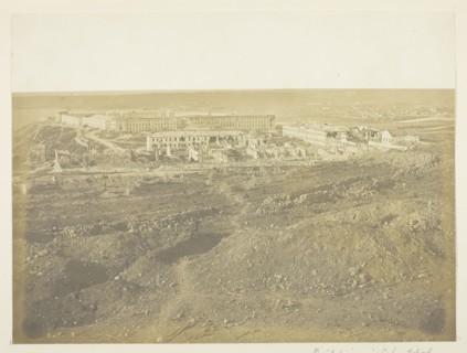 Buildings in Sebastopol, View Taken from the Redan, 1855, James Robertson, Scottish, c. 1813–d.
