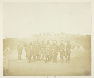 Group Portrait, 1855, James Robertson, Scottish, c. 1813–d. after 1881, Scotland, Albumen print, 23