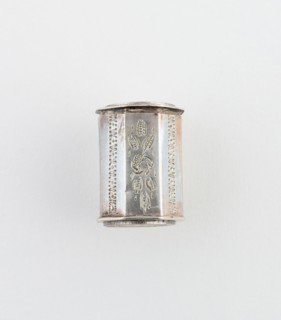 Coin Container, c. 1876/77, Netherlands, Netherlands, Silver, H. 2 cm (3/4 in.)