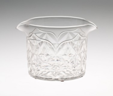 Wine Glass Rinser (verrière), c. 1815/25, France, Glass, 10 × 14.8 × 11.9 cm (3 15/16 × 5 13/16 × 4