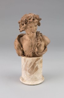 Bust of a Satyr, 1770/75, Clodion (Claude Michel), French, 1738-1814, France, Terracotta, 6 3/16 ×