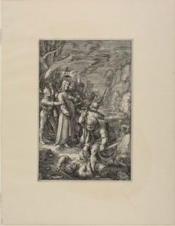 The Betrayal of Christ, plate three from The Passion of Christ, 1598, Hendrick Goltzius, Dutch,