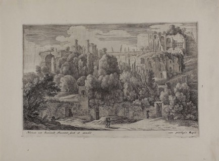 Antique Ruins of an Amphitheater, 1650–55, Herman van Swanevelt, Dutch, c. 1600-1655, Holland,