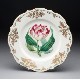 Plate, c. 1825, Spode Pottery & Porcelain Factory, English, founded 1776, Stoke on Trent,