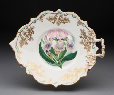 Dish, c. 1825, Spode Pottery & Porcelain Factory, English, founded 1776, Stoke on Trent, Porcelain,