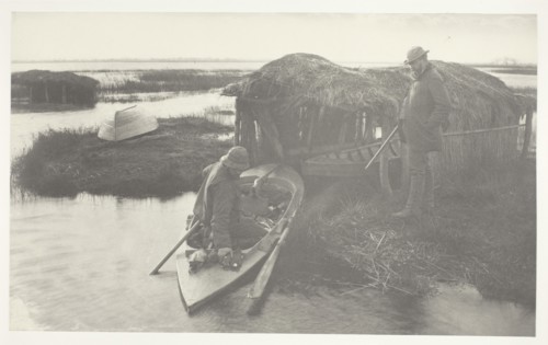The Fowler’s Return, 1886, Peter Henry Emerson, English, born Cuba, 1856–1936, England, Platinum