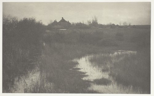 The Fringe of the Marsh, 1886, Peter Henry Emerson, English, born Cuba, 1856–1936, England,
