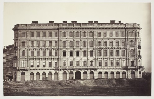Babenberger Strasse No. 1 und 3, Zinshaus des J. Ritter von Königswarter, 1860s, Austrian, 19th